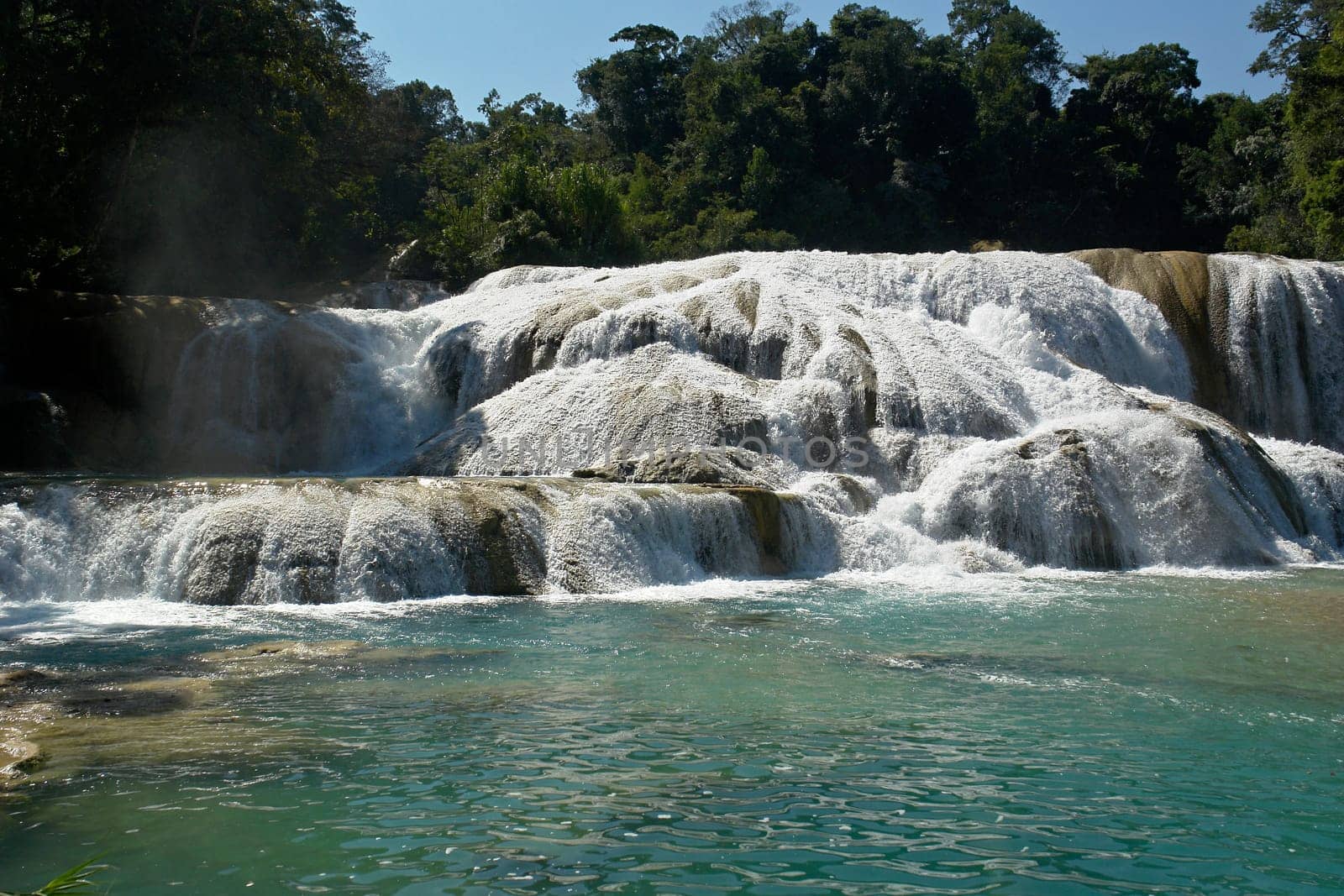 Agua Azul Falls in Chiapas,Mexico