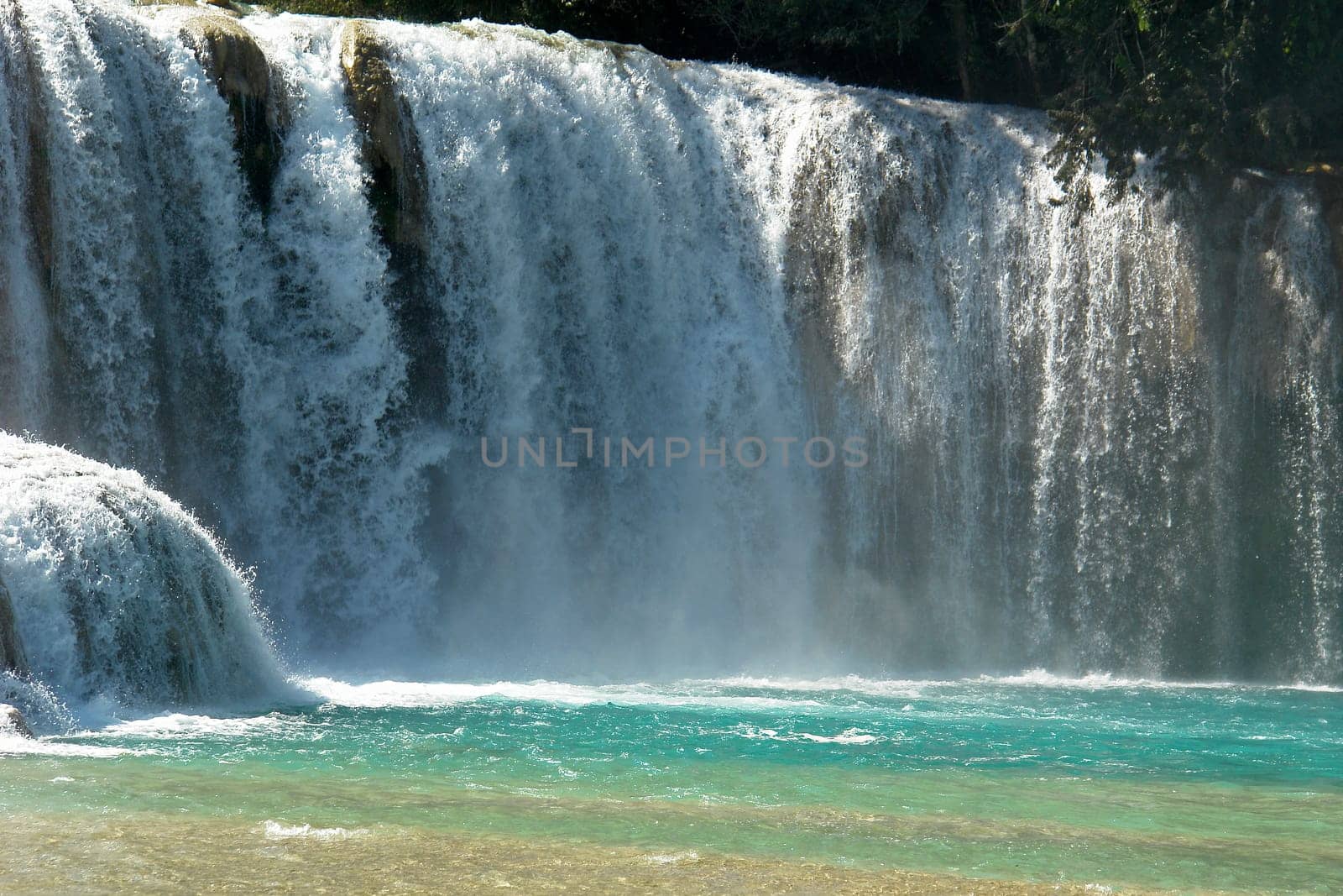 Waterfalls at Agua Azul,Mexico