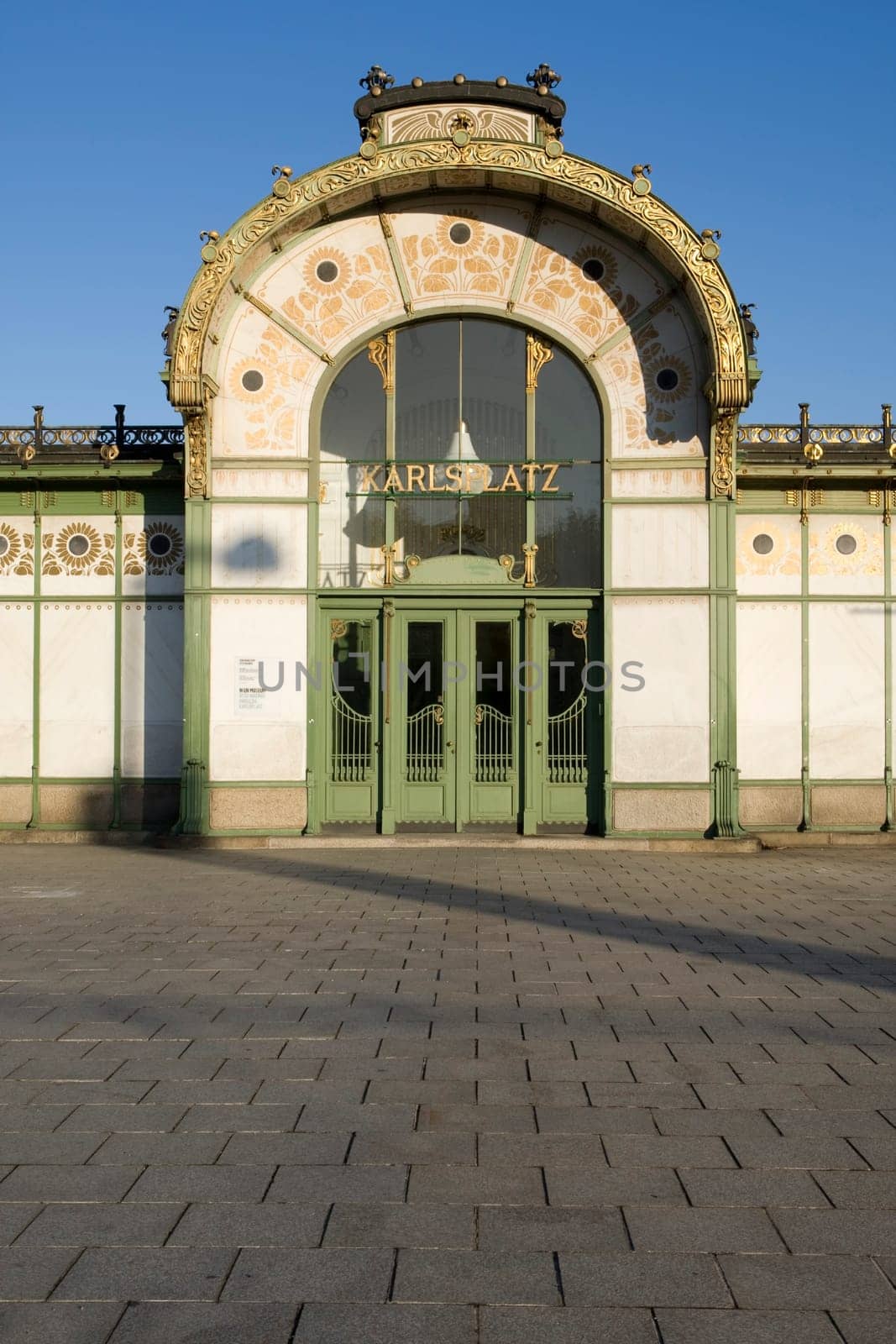 Otto Wagner Pavilion Karlsplatz,Vienna