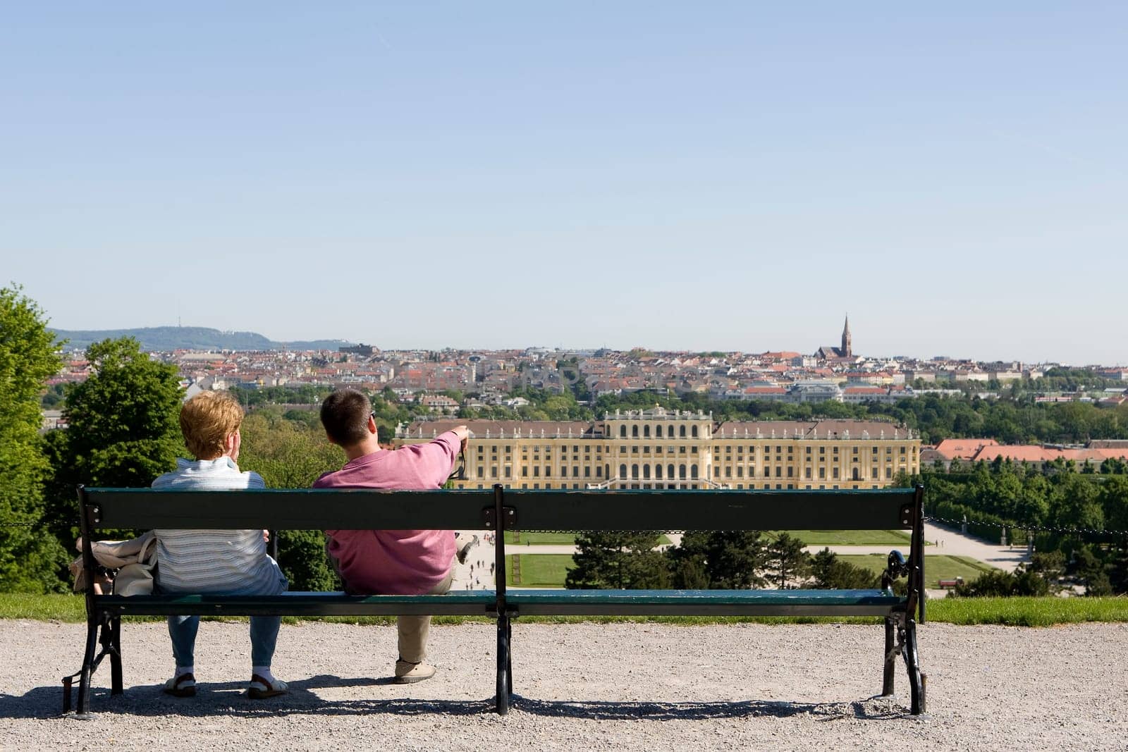 Schoenbrunn Palace in Vienna