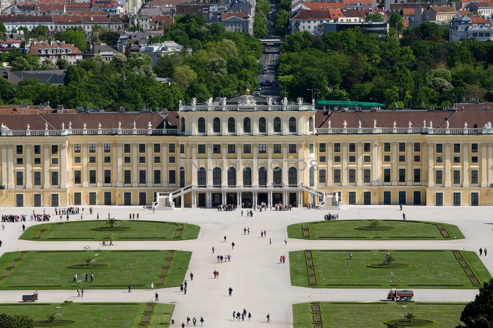 Schoenbrunn Palace in Vienna