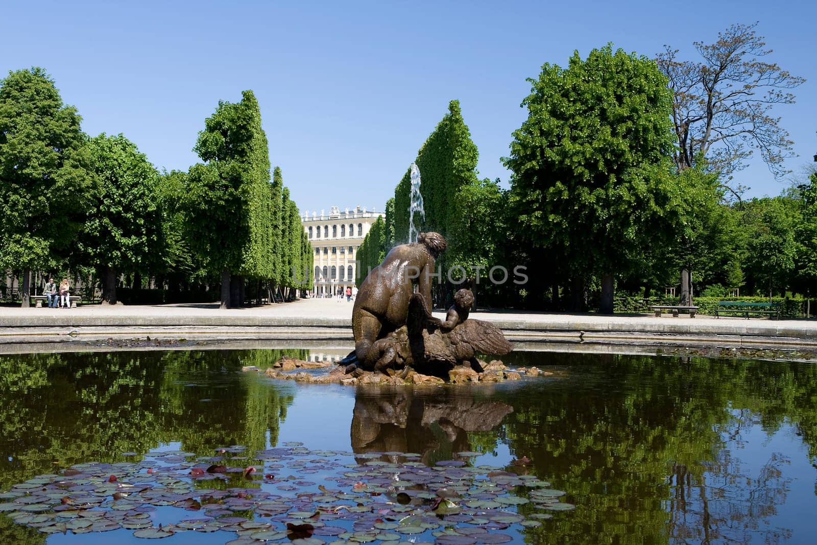 Schoenbrunn Palace in Vienna