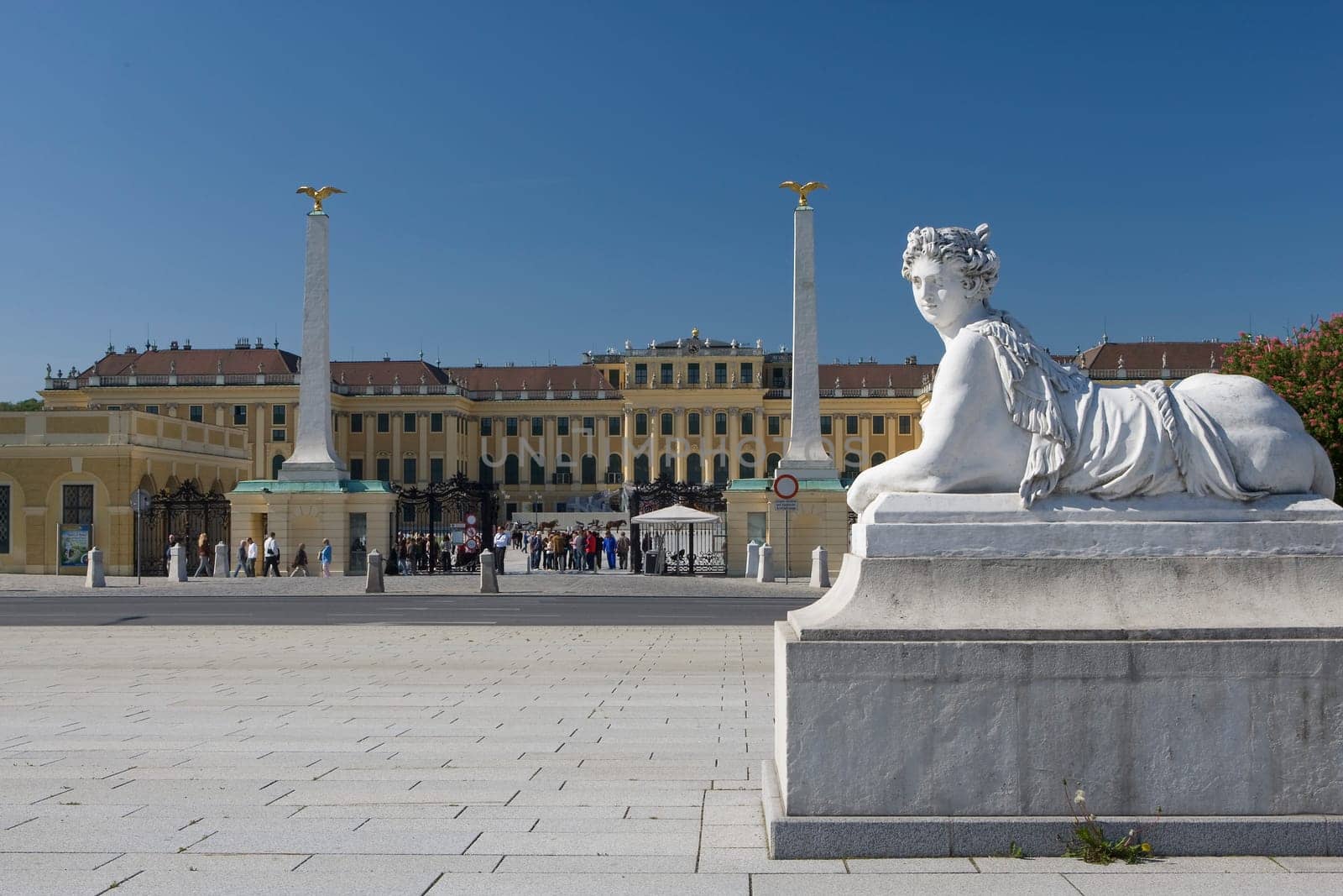 Schoenbrunn Palace in Vienna