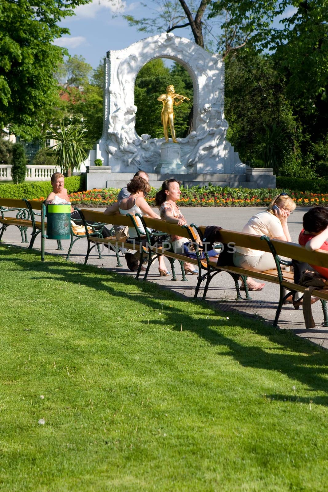 Johann Strauss Monument in Vienna