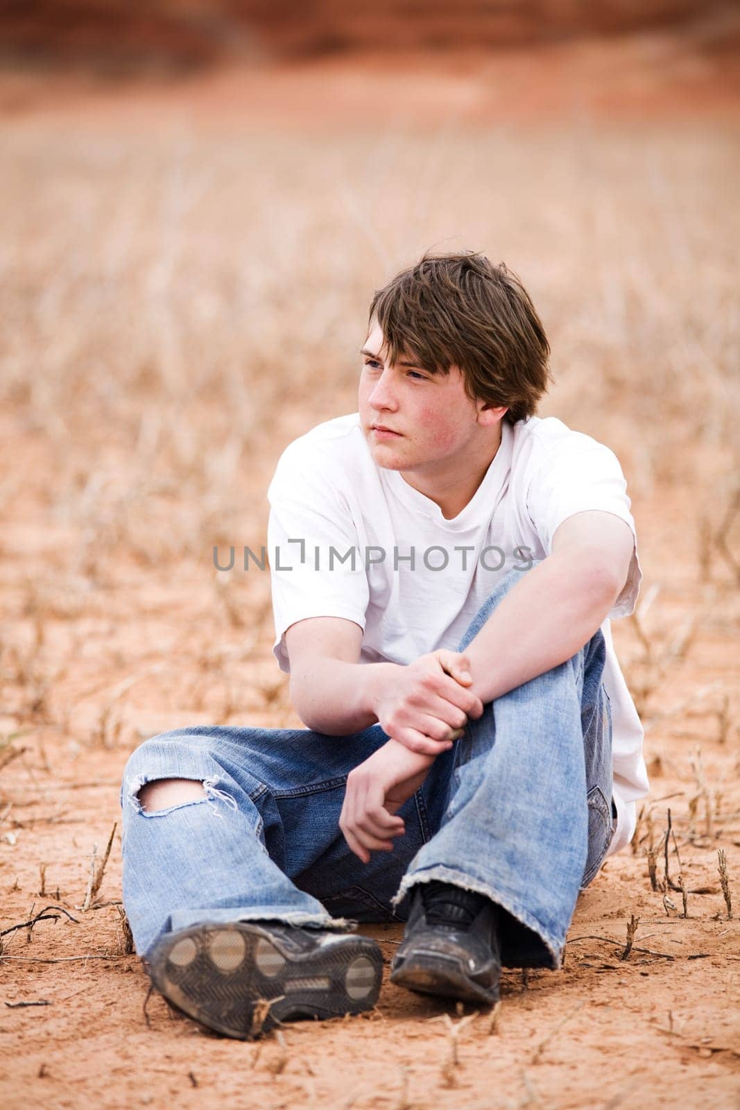 teen male portrait