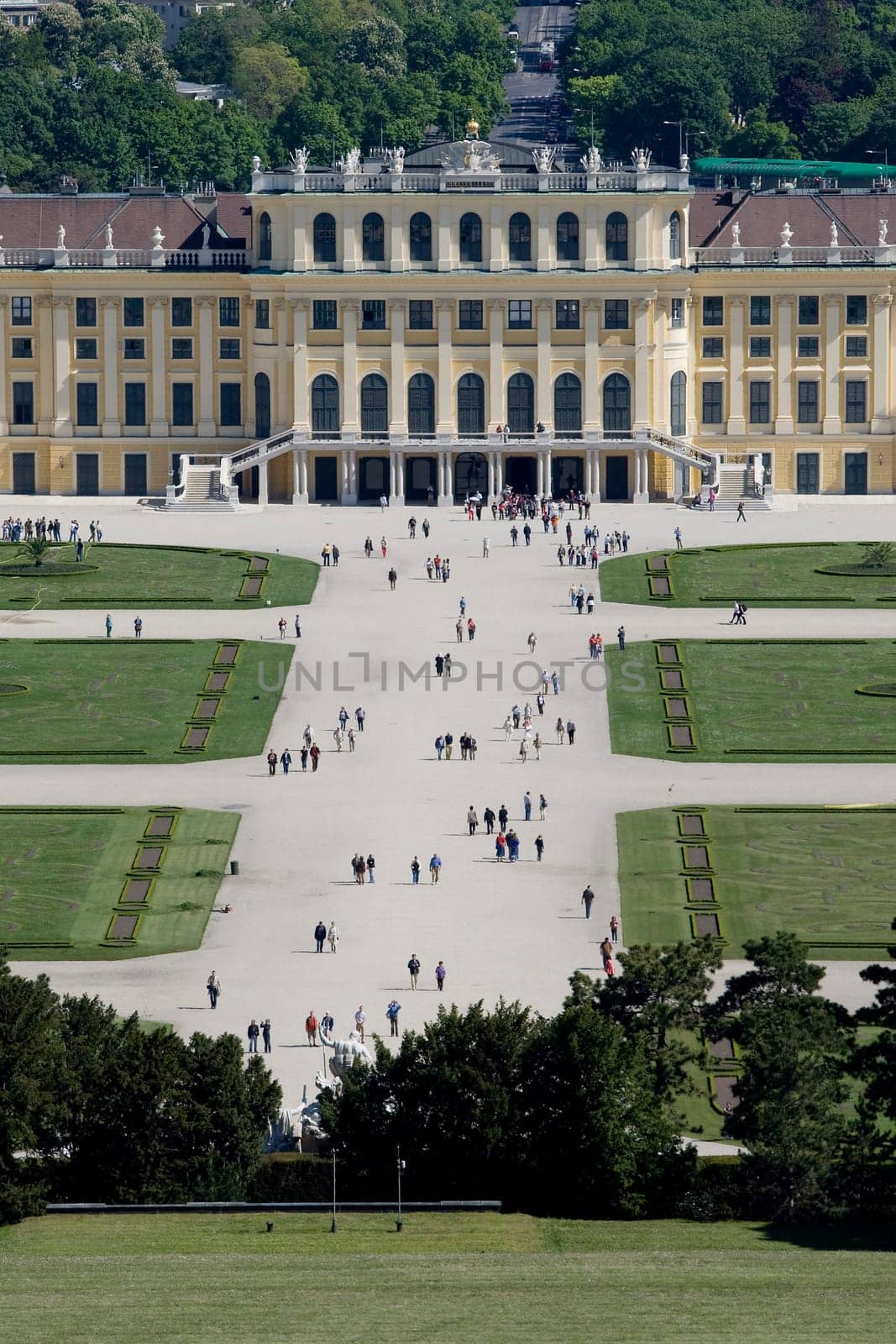 Schoenbrunn Palace in Vienna