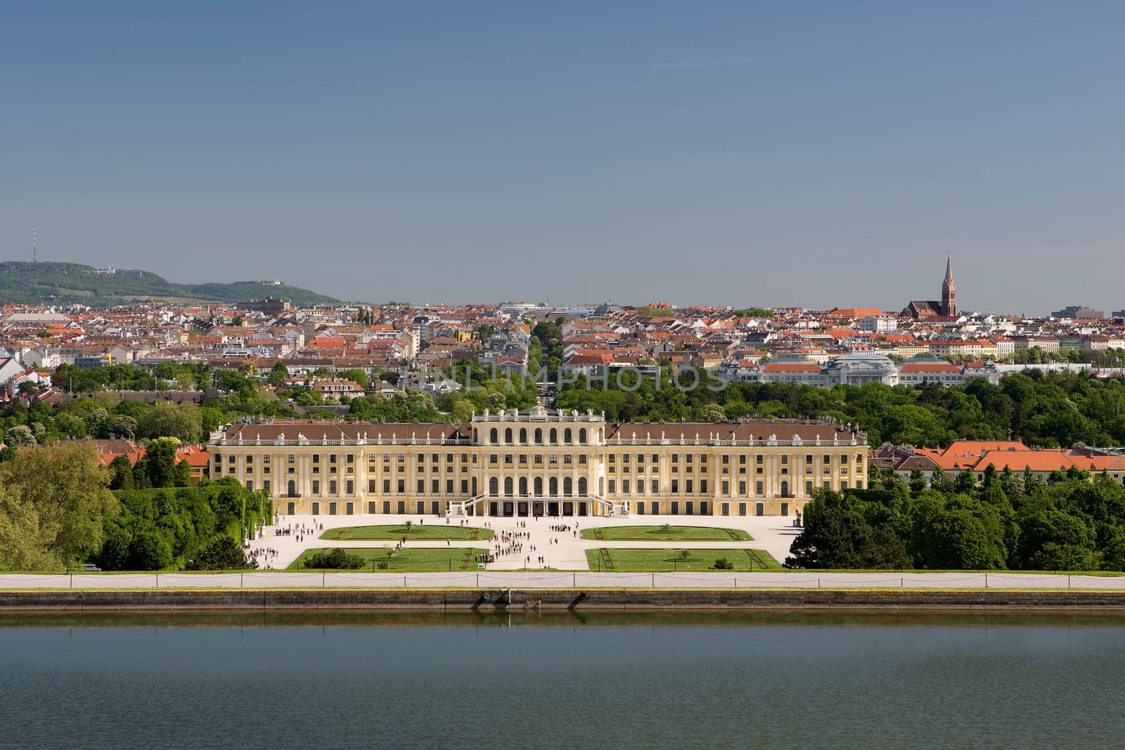 Schoenbrunn Palace in Vienna