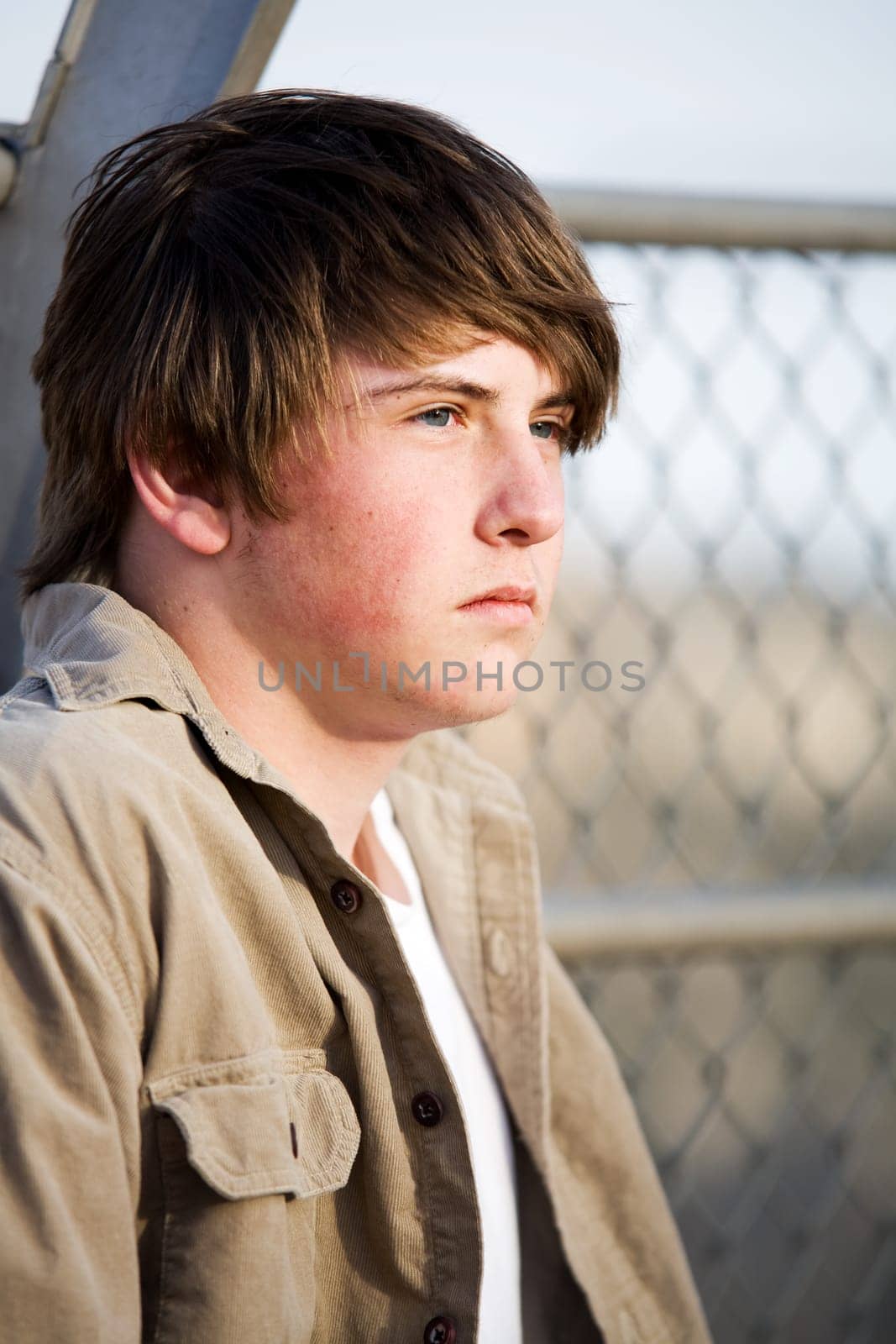 teen male natural portrait