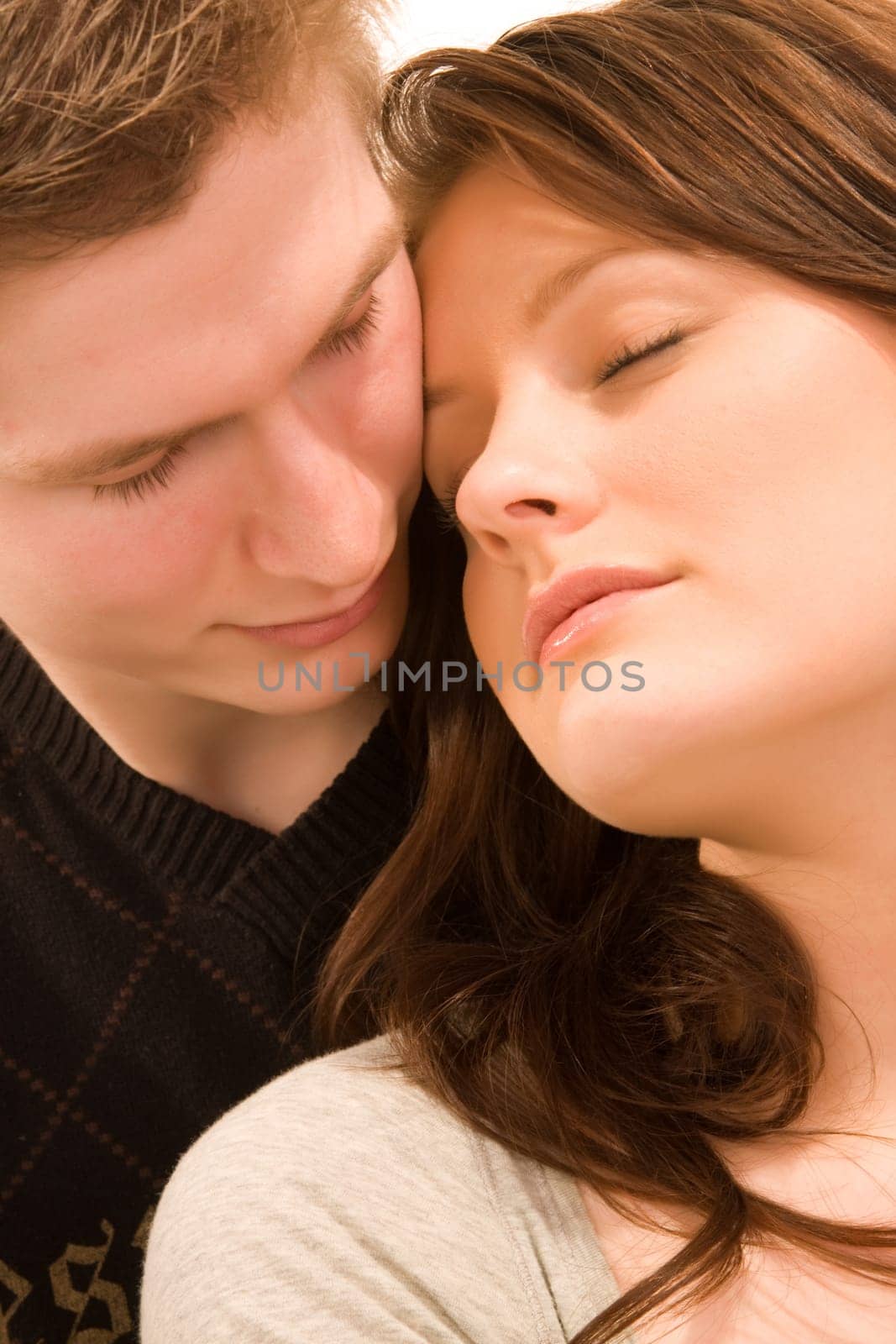 young couple in love