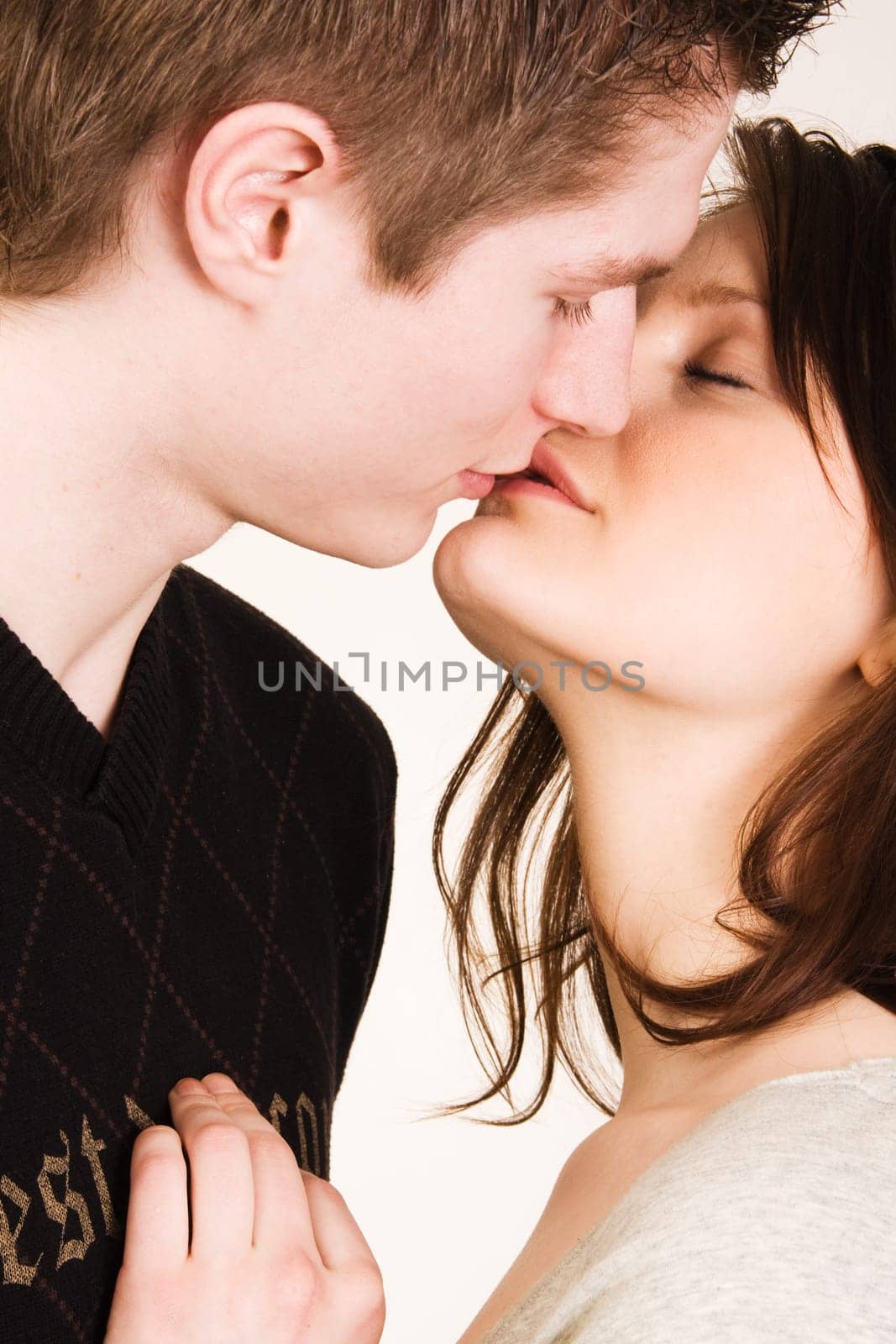young couple in love