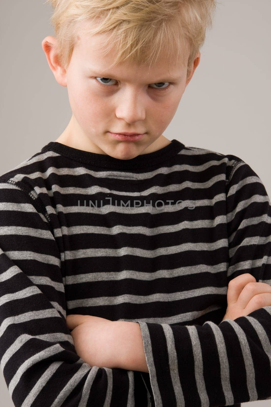 angry little boy