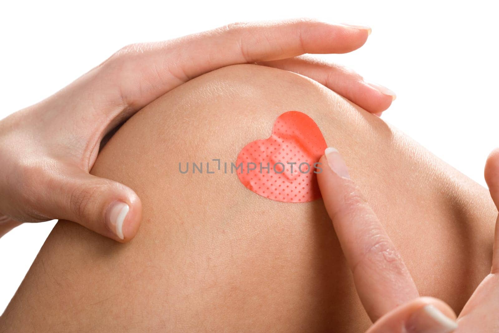Stick on the heart patch