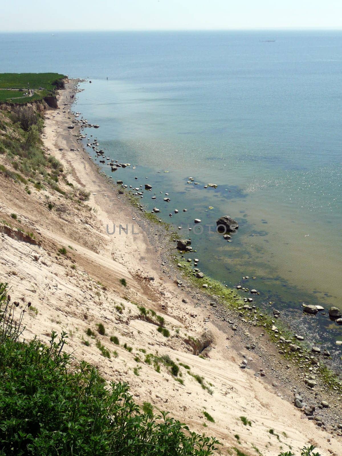Steep coast