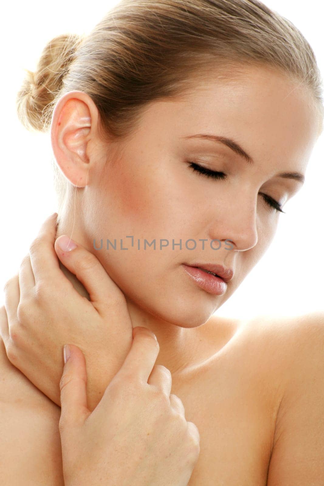 Beauty portrait of a young woman