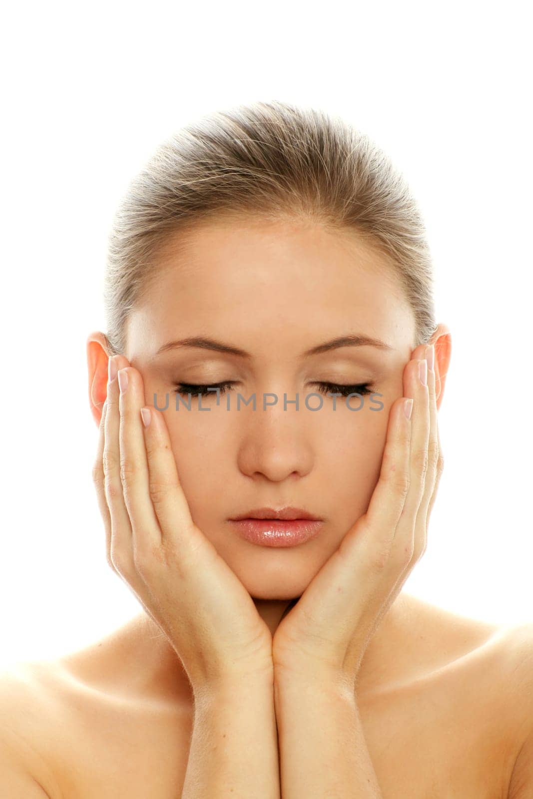 Beauty portrait of a young woman