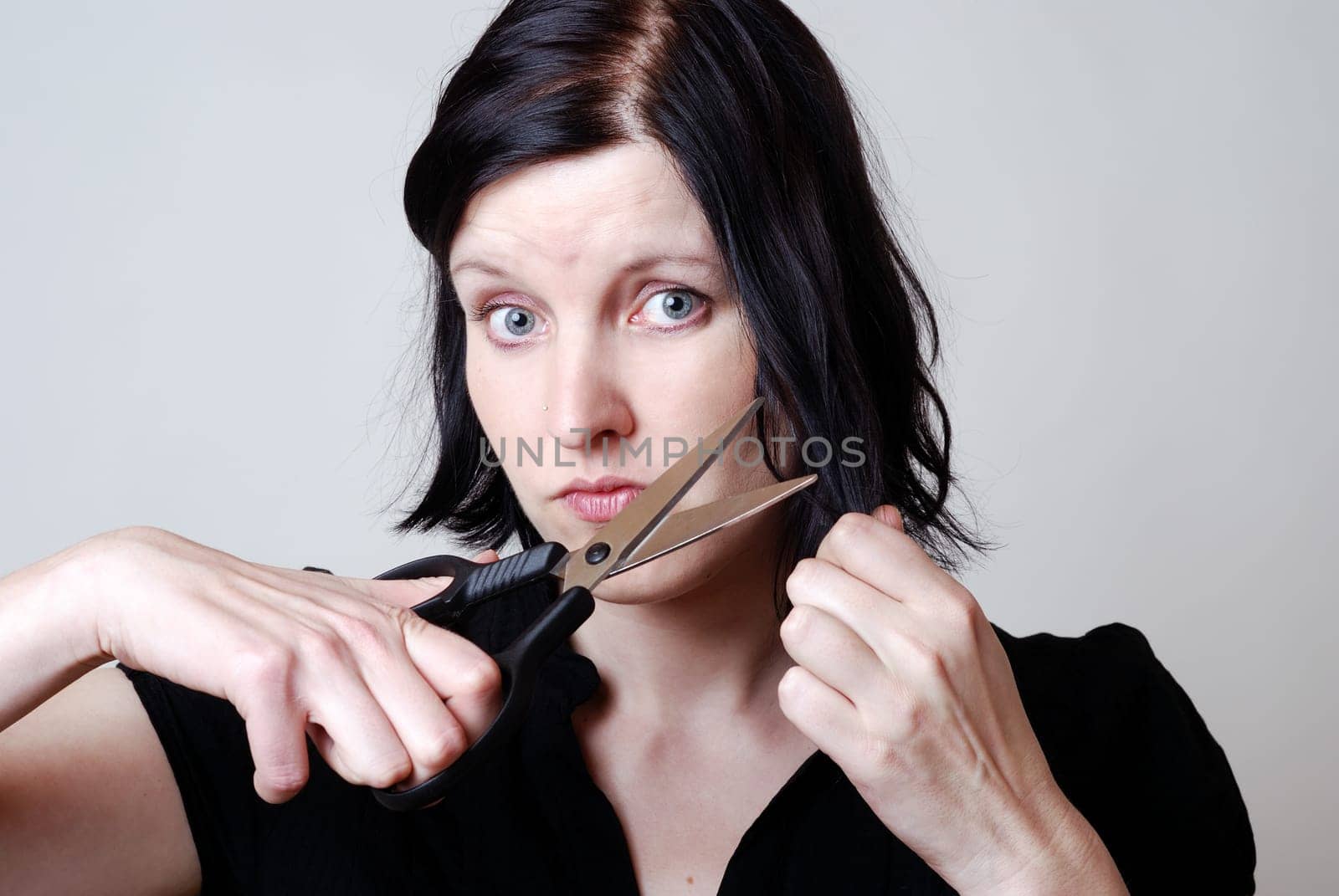 Cutting hair