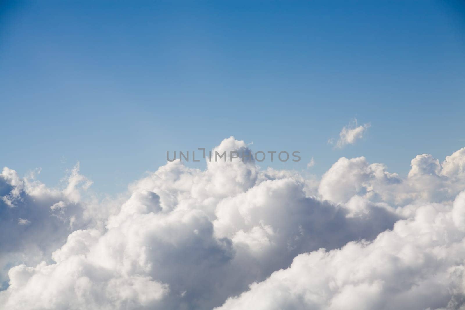 over the clouds
