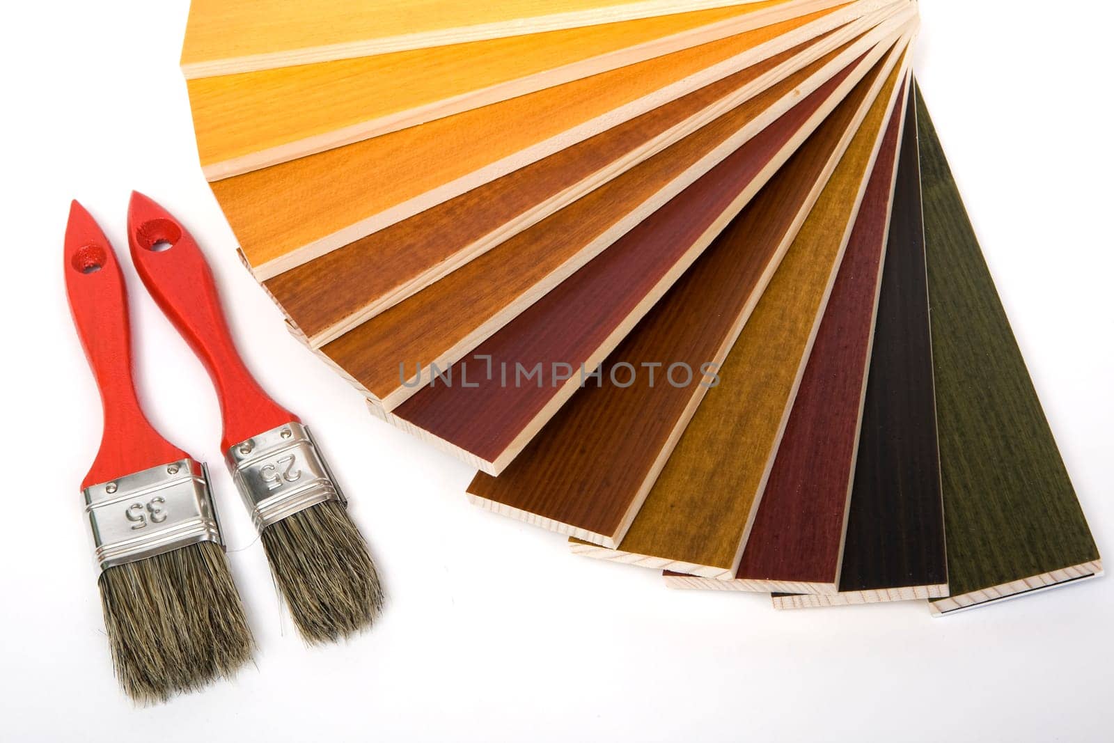 Colour sweepers with sample colours