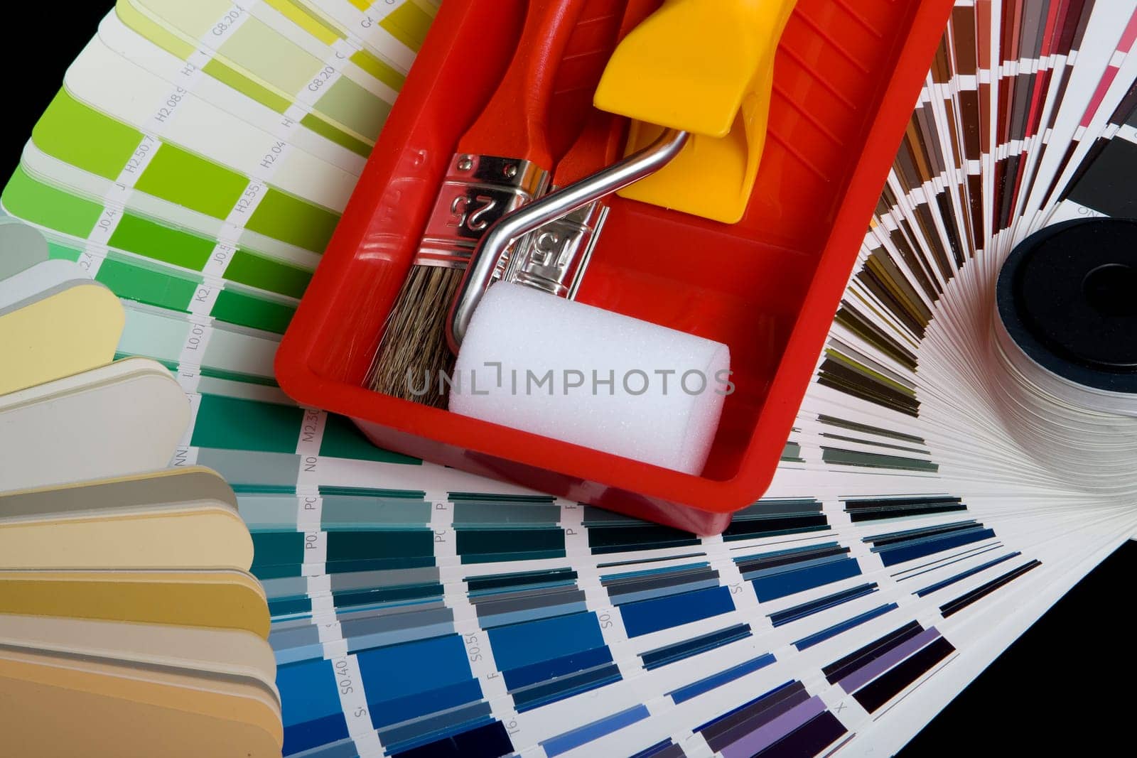 Colour sweepers with sample colours