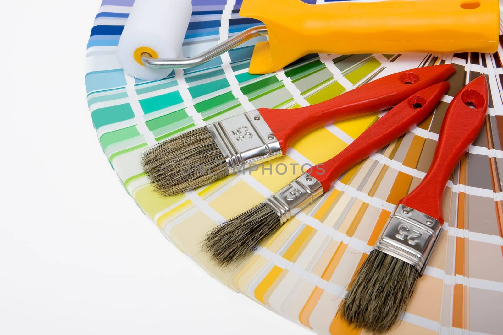 Colour sweepers with sample colours