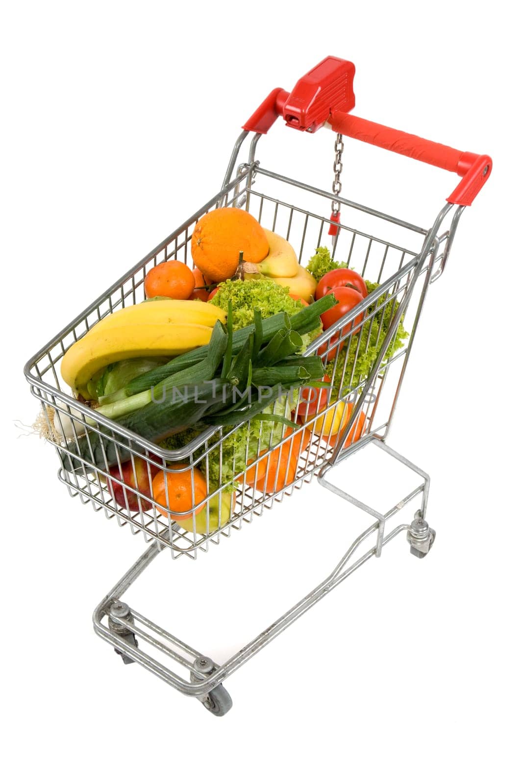 Shopping trolley with fruit and vegetables&amp #65533  Se