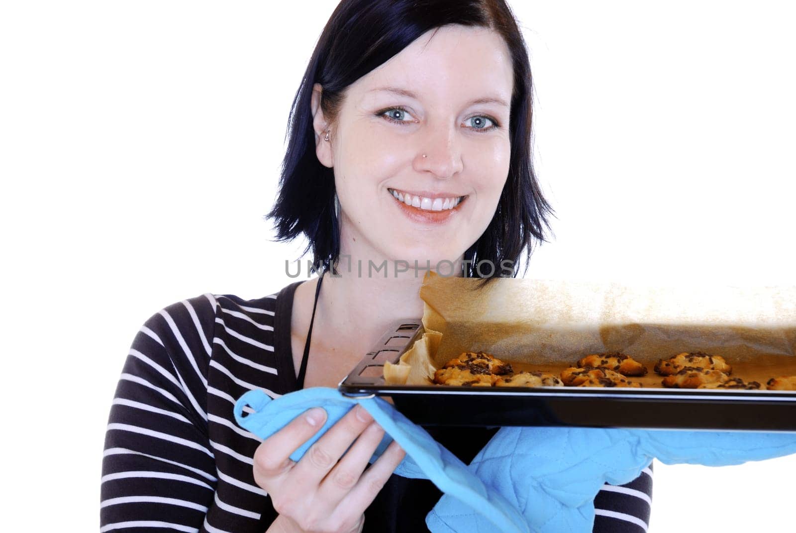 Baking cookies
