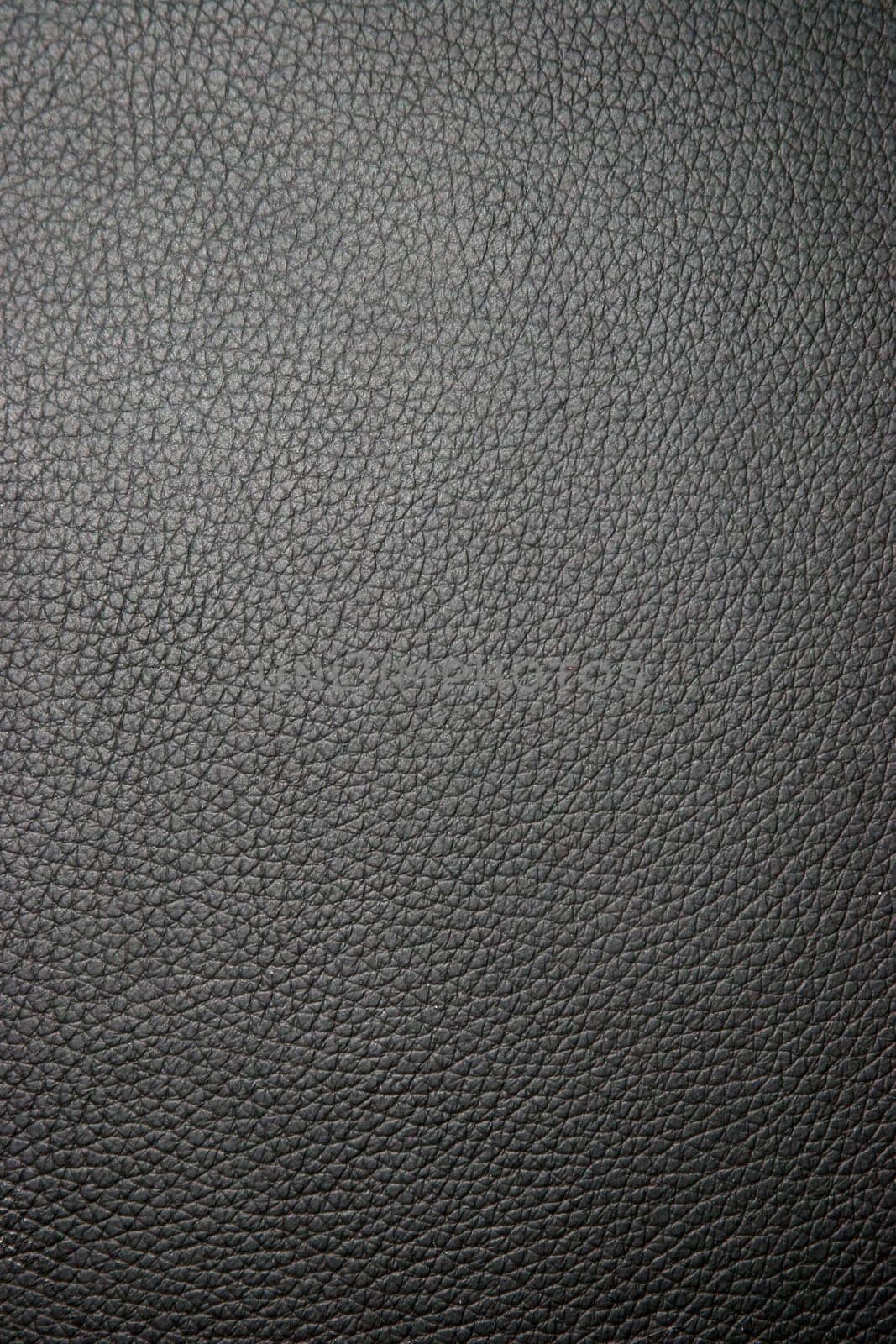 Black leather macro