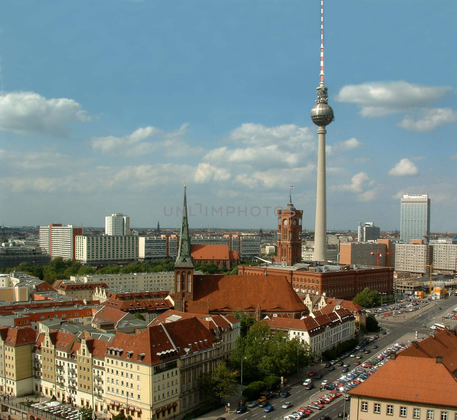 Berlin-Mitte with TV Tower