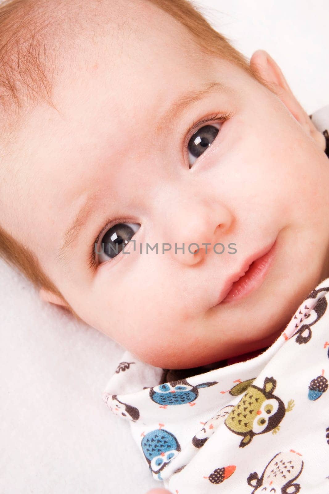 portrait of little baby