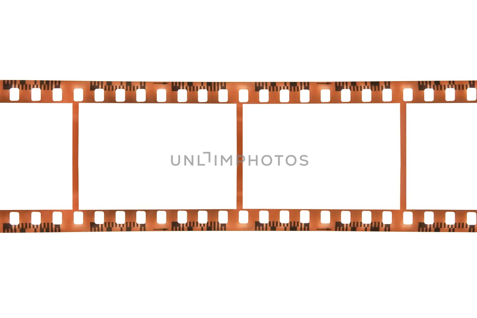 Blank film strip