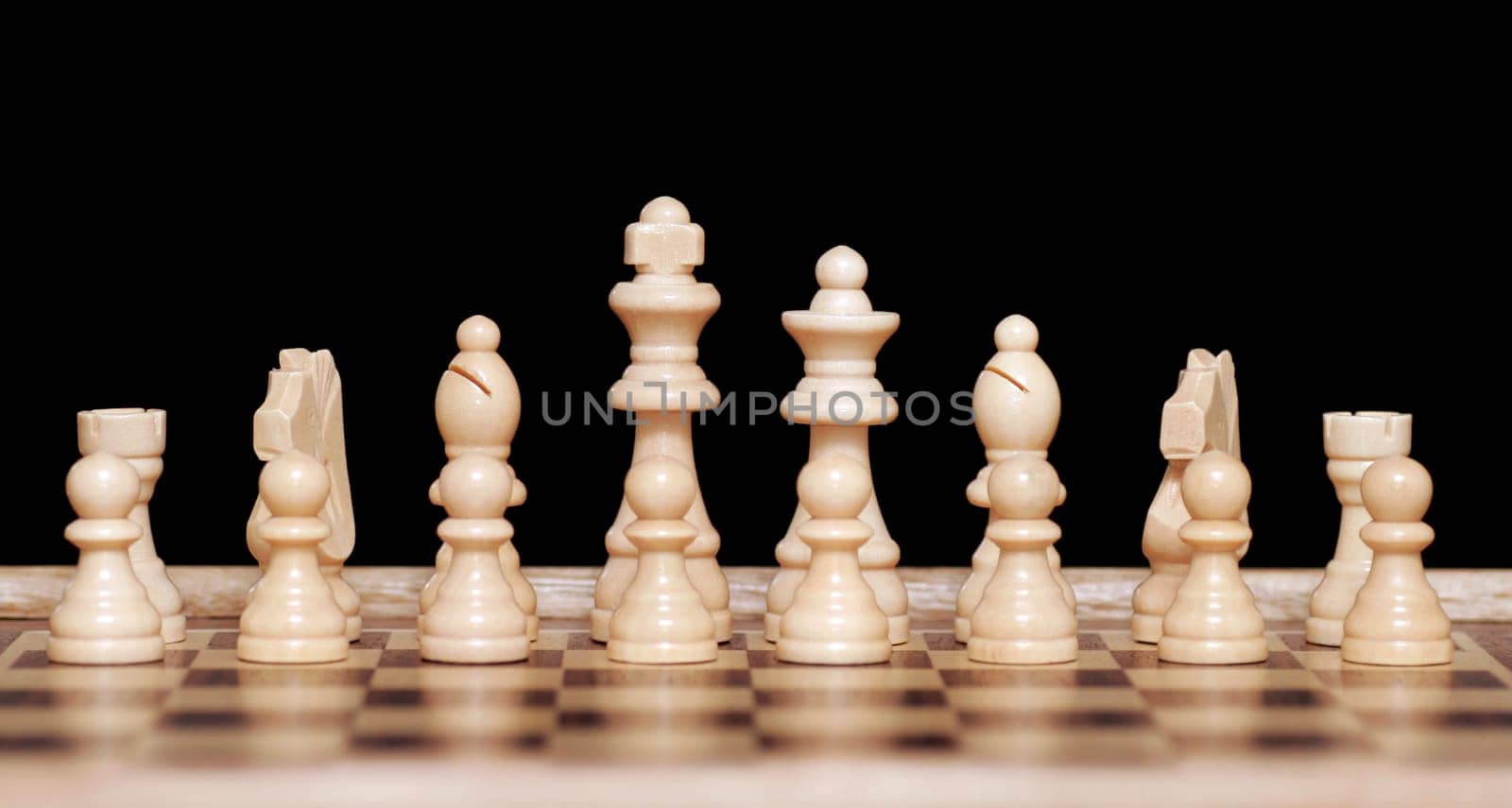 White Chess Pieces