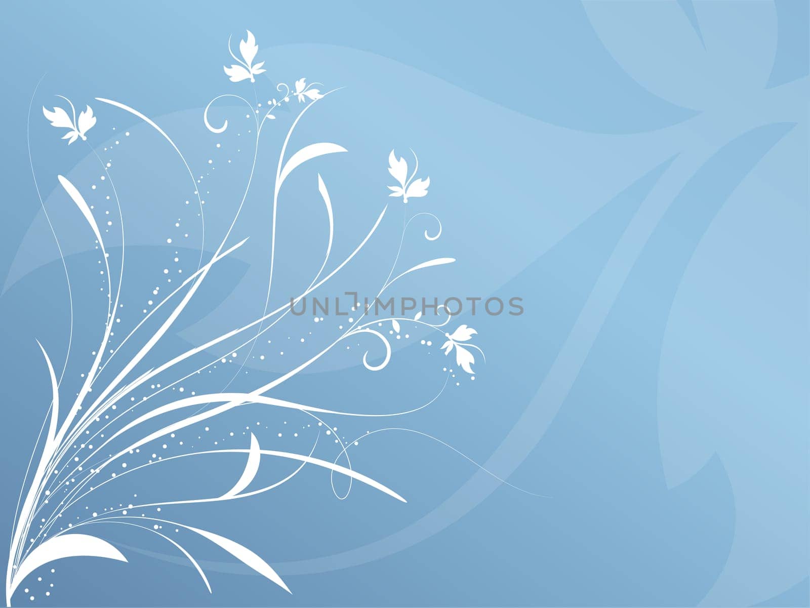 abstract floral design