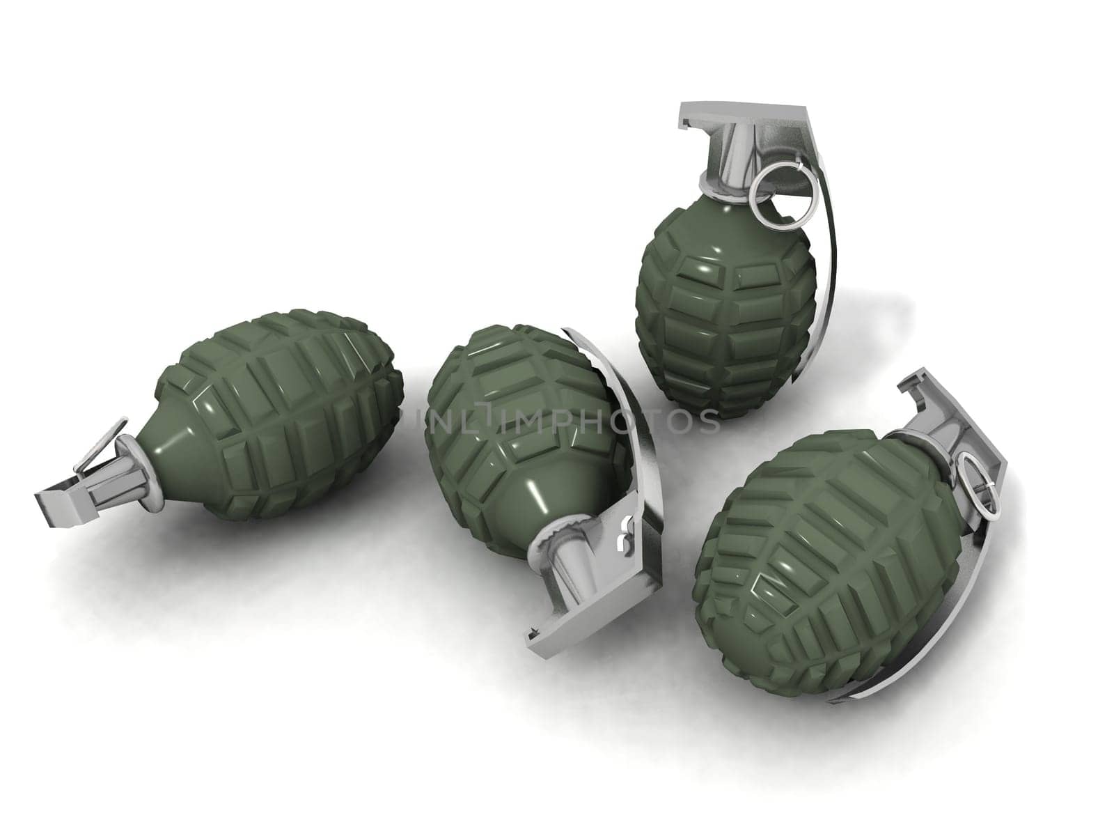hand grenades