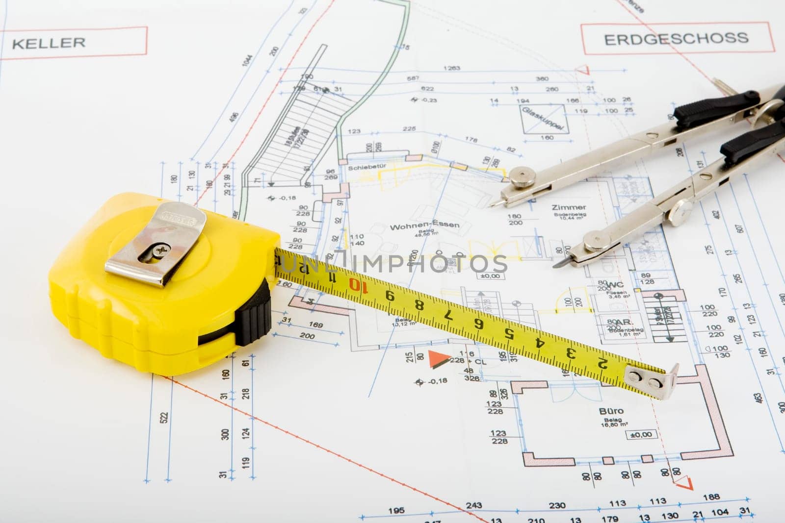 Building plan house construction
