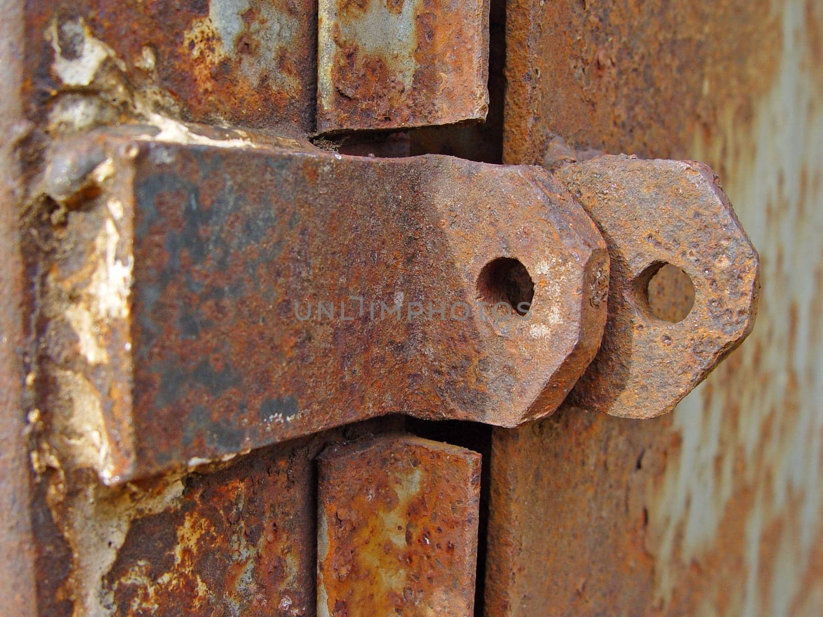 Rusty door latch