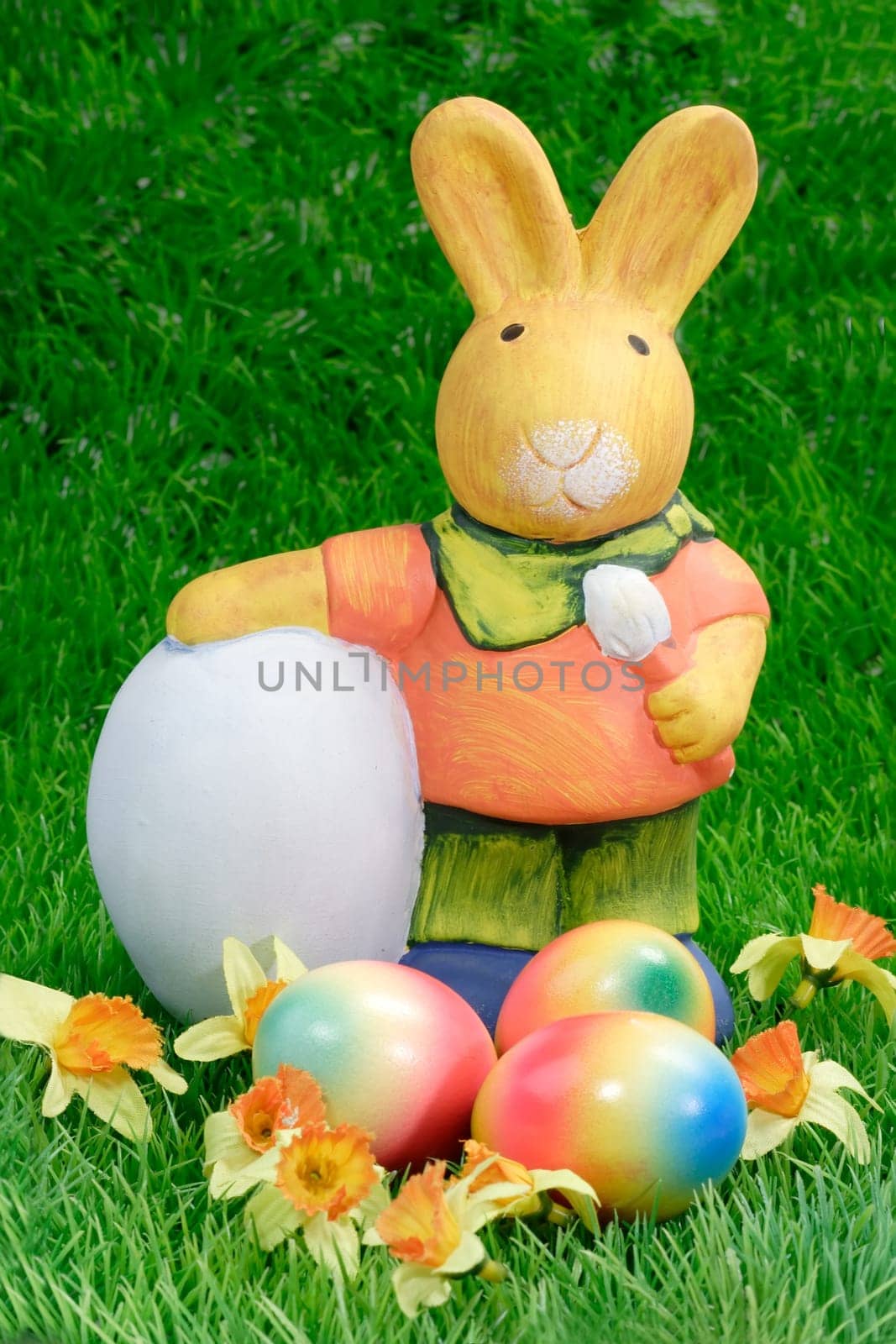 Colorful Easter Bunny