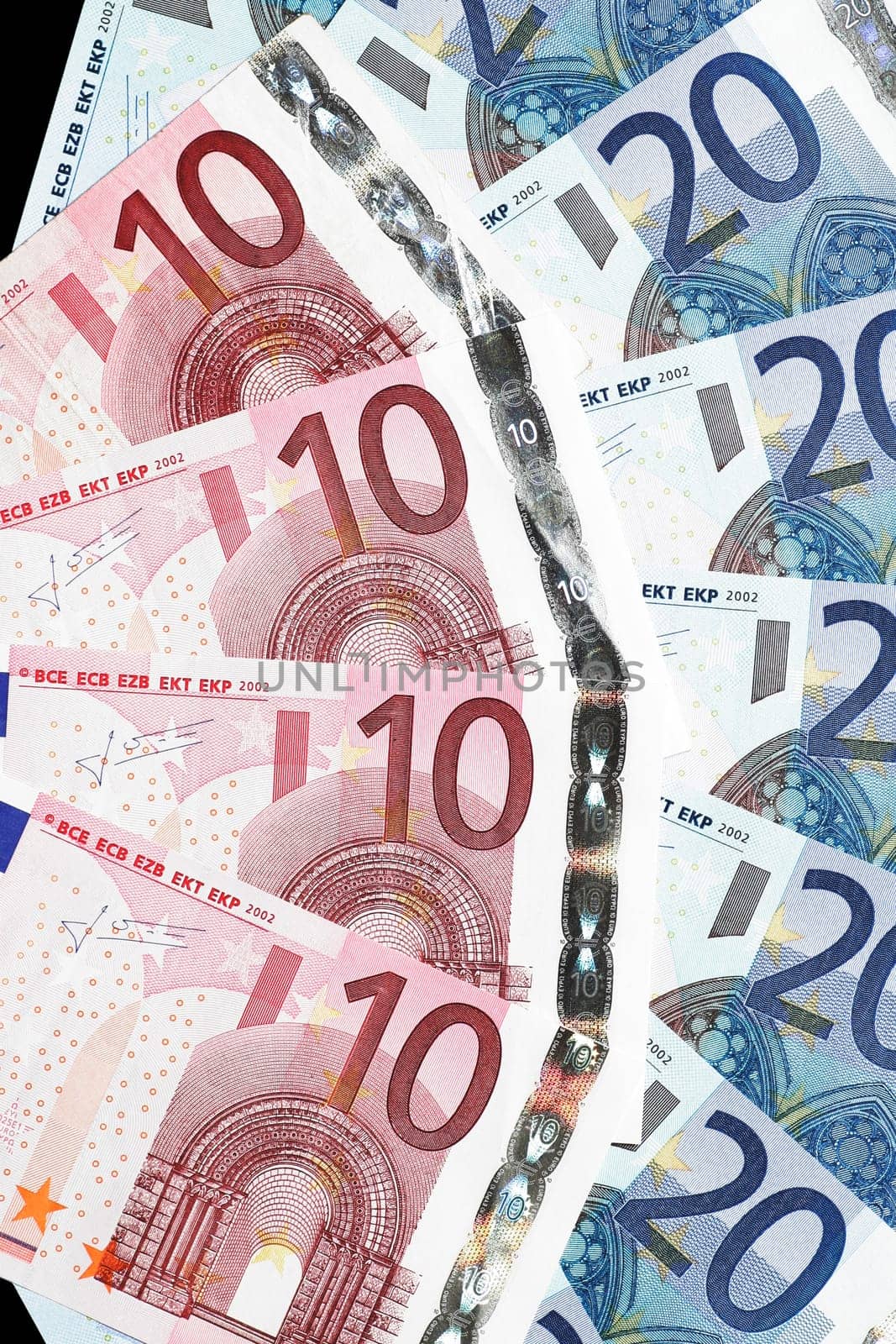 Money - Twenty And Ten Euro Notes
