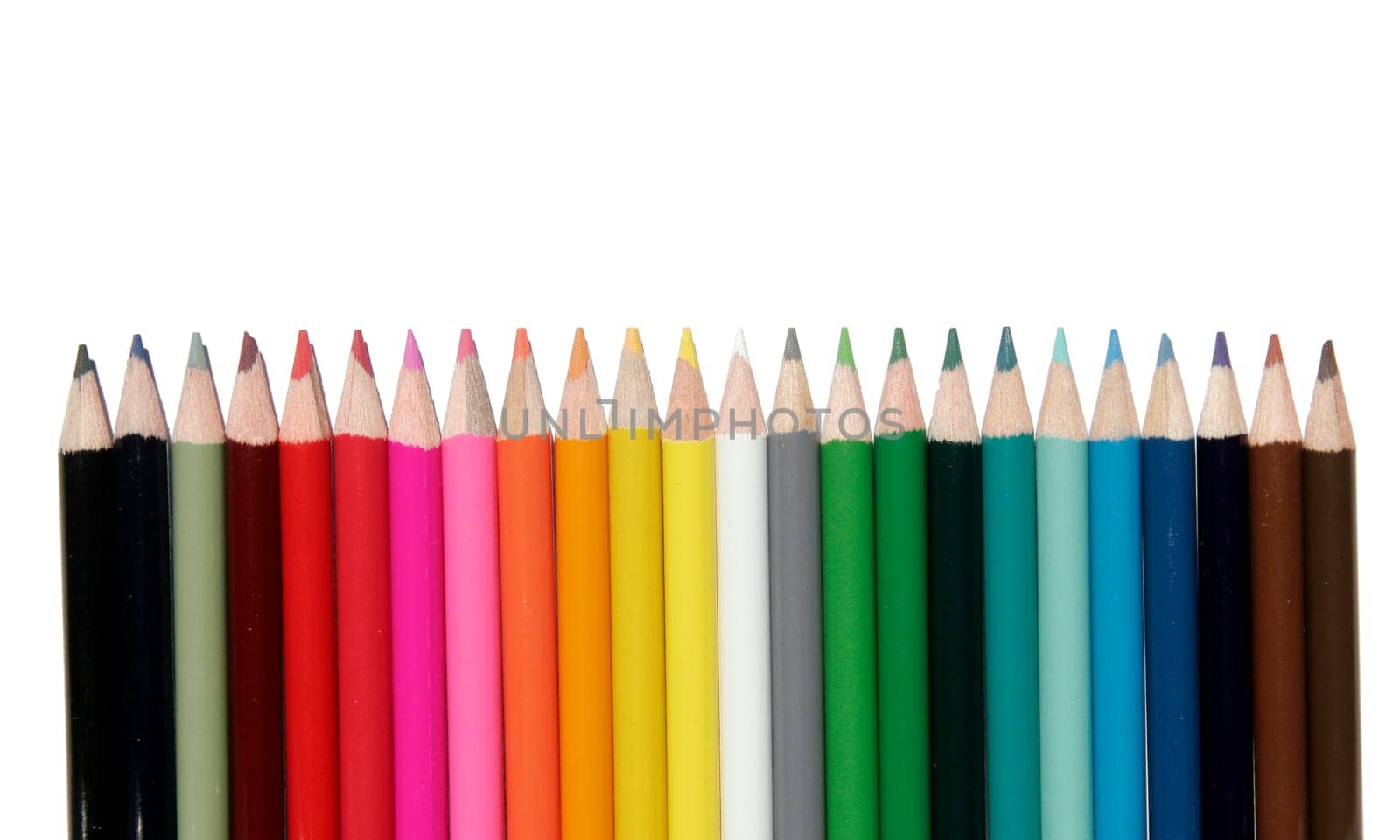 Set Of Coloured Pencils
