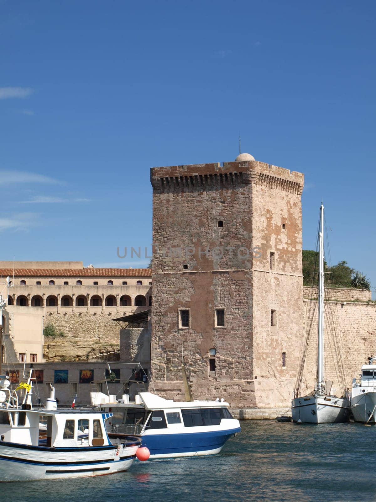 The Saint-Jean fort in Marseille
