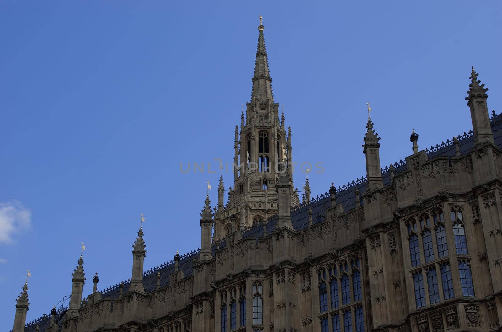 Close-up of Parliament in London