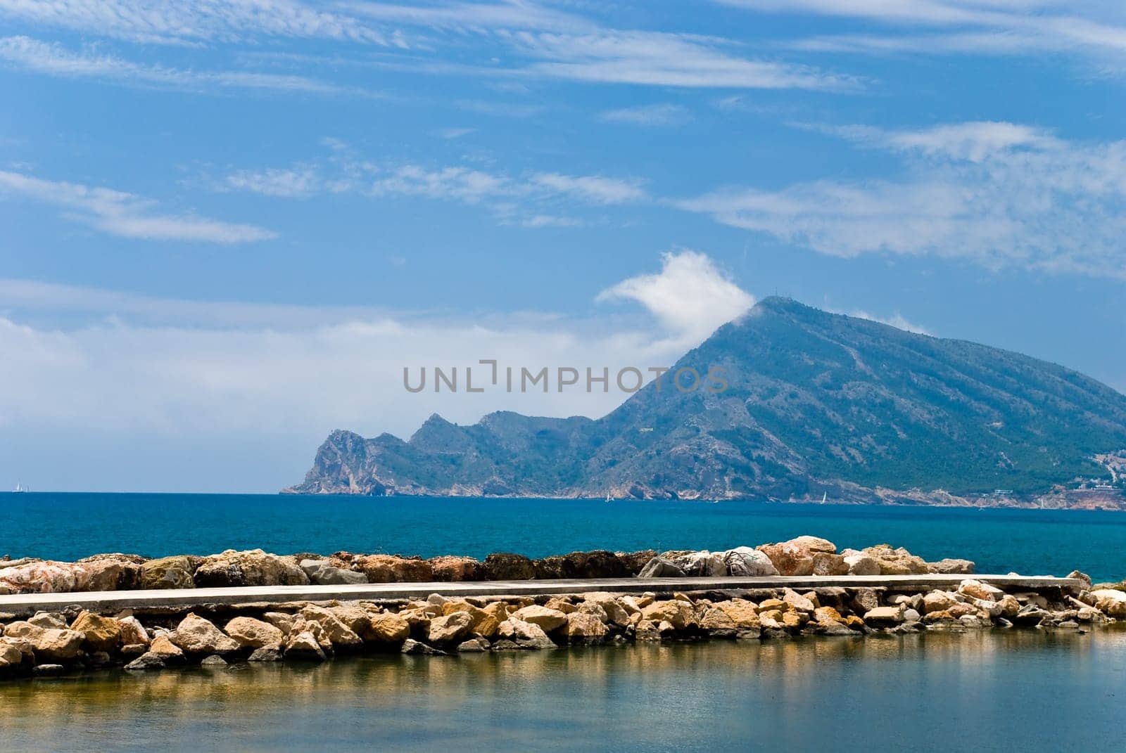 Beach in Altea,Spain