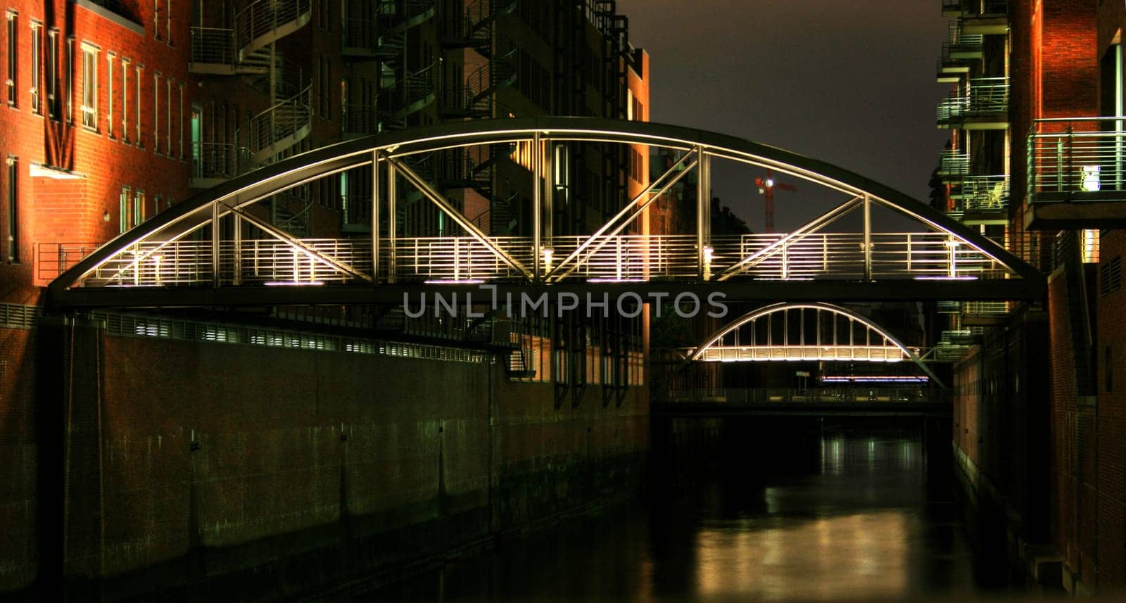 HDR Bridge in the Speicherstadt