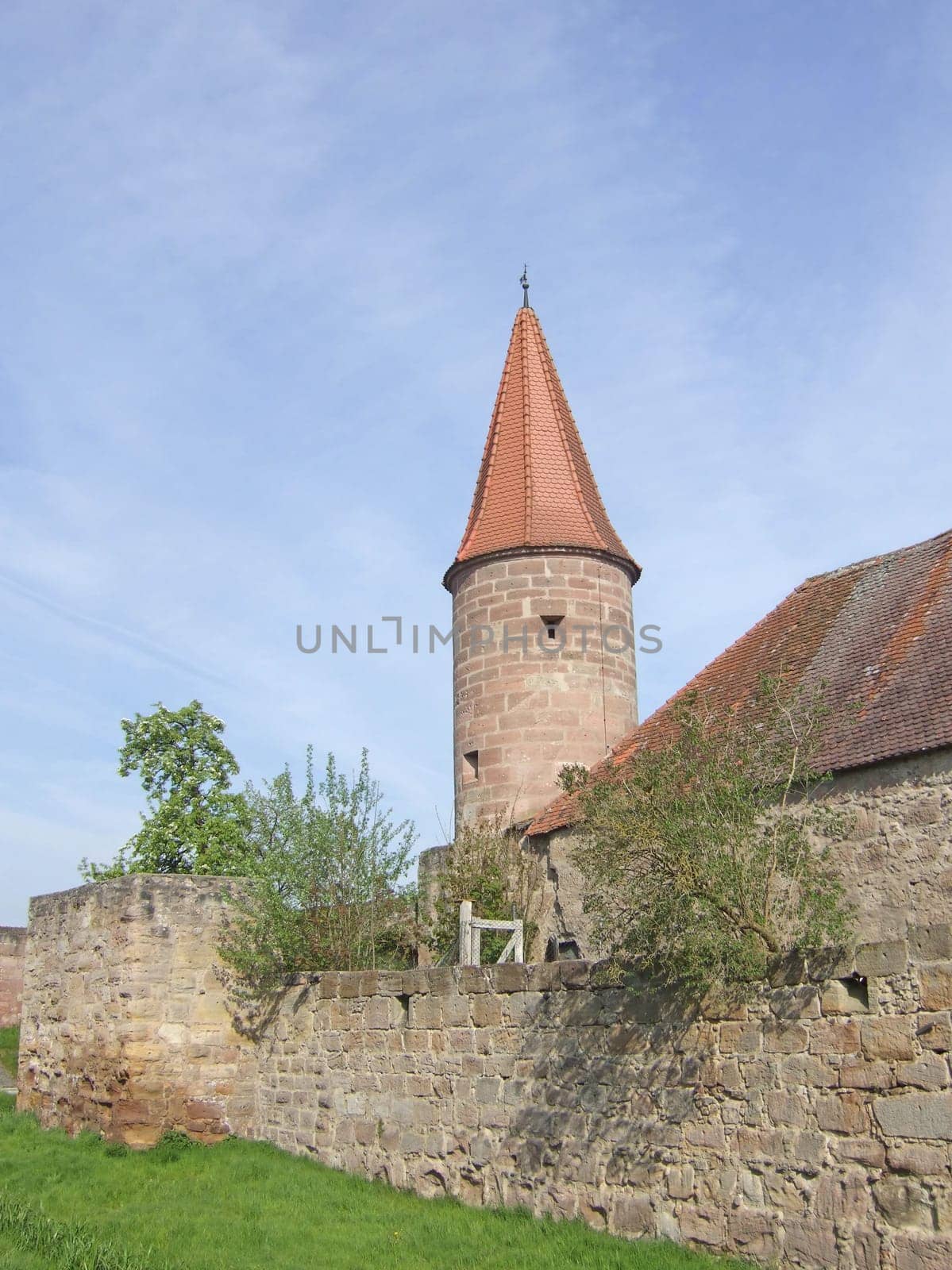 City wall in Wolframs-Eschenbach