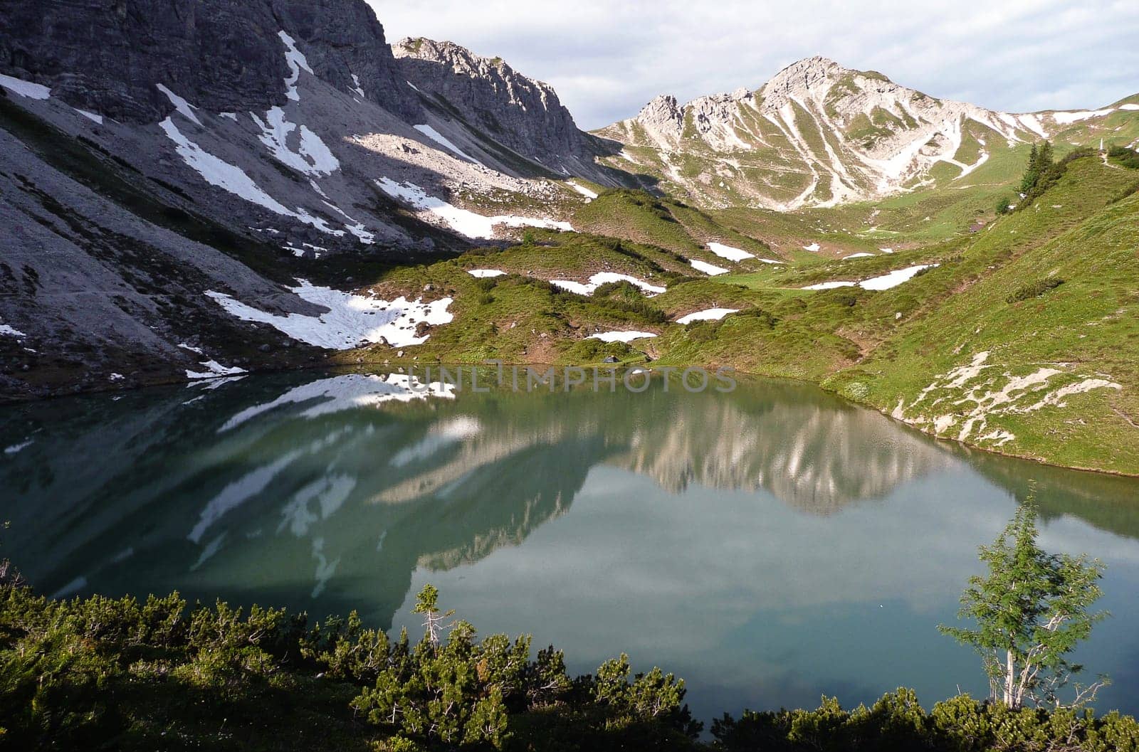 Mountain Lake Reflection