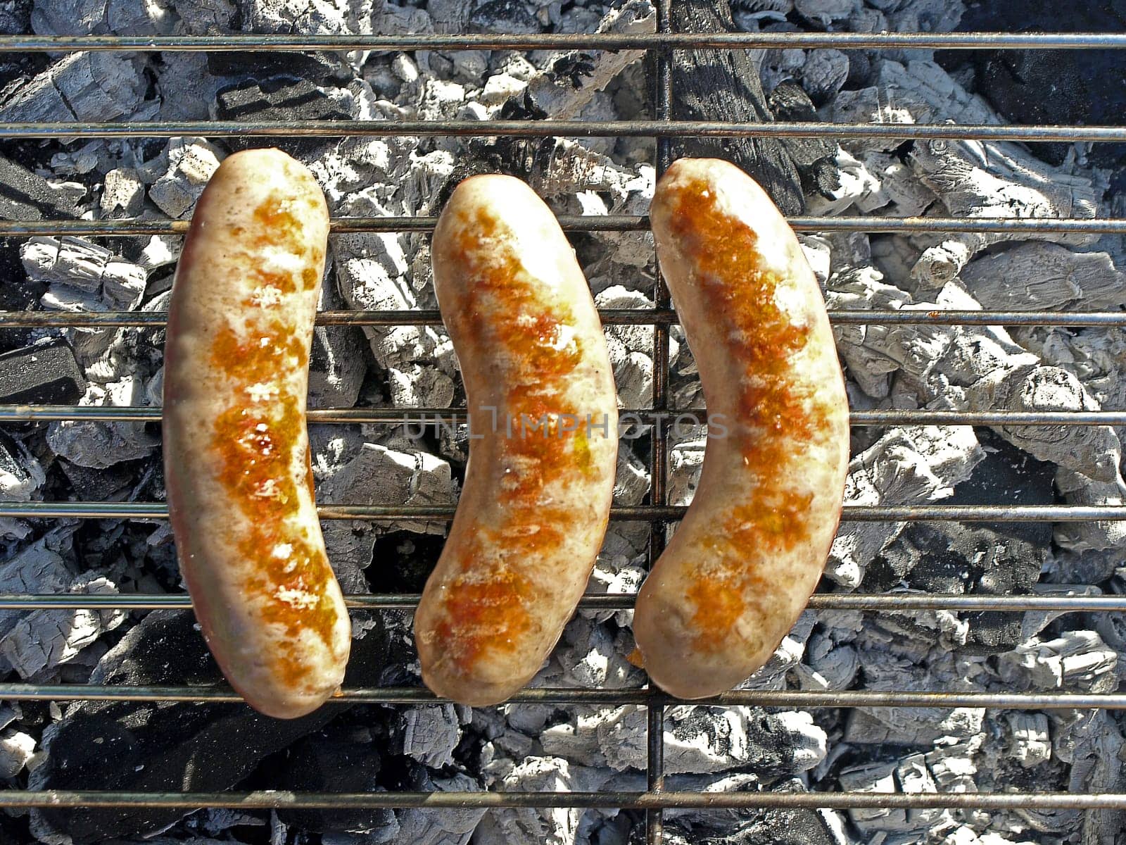 Grilled sausage,bratwurst