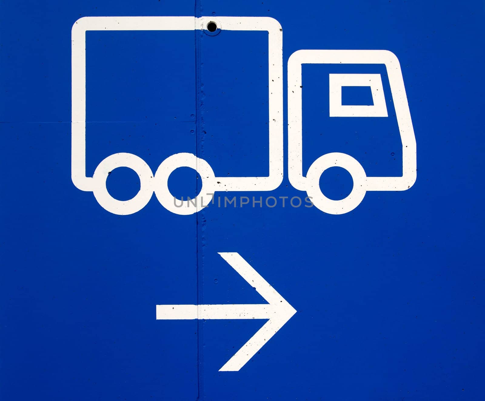 Sign access for trucks