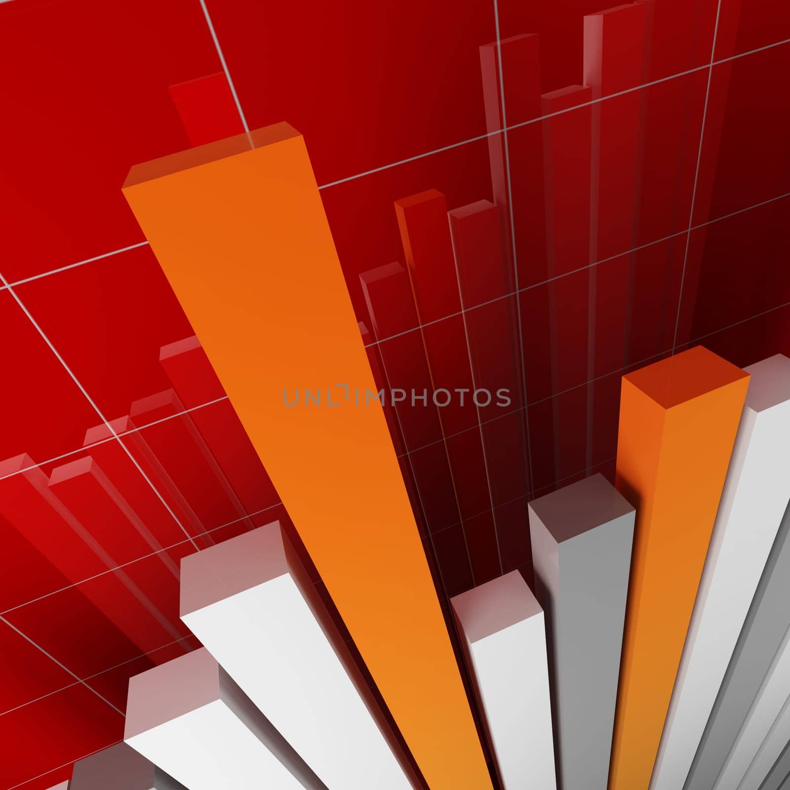 financial chart background