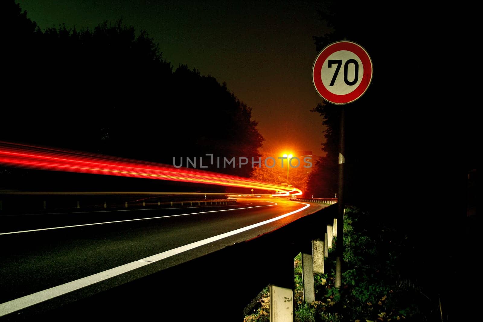 Night Scene Highway