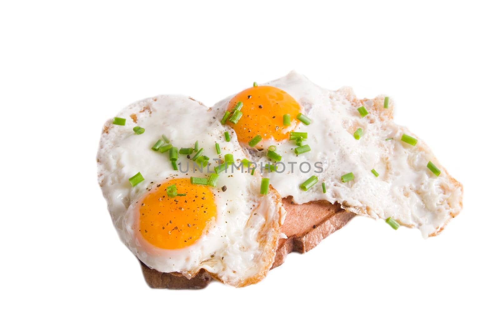 Meatloaf with fried egg