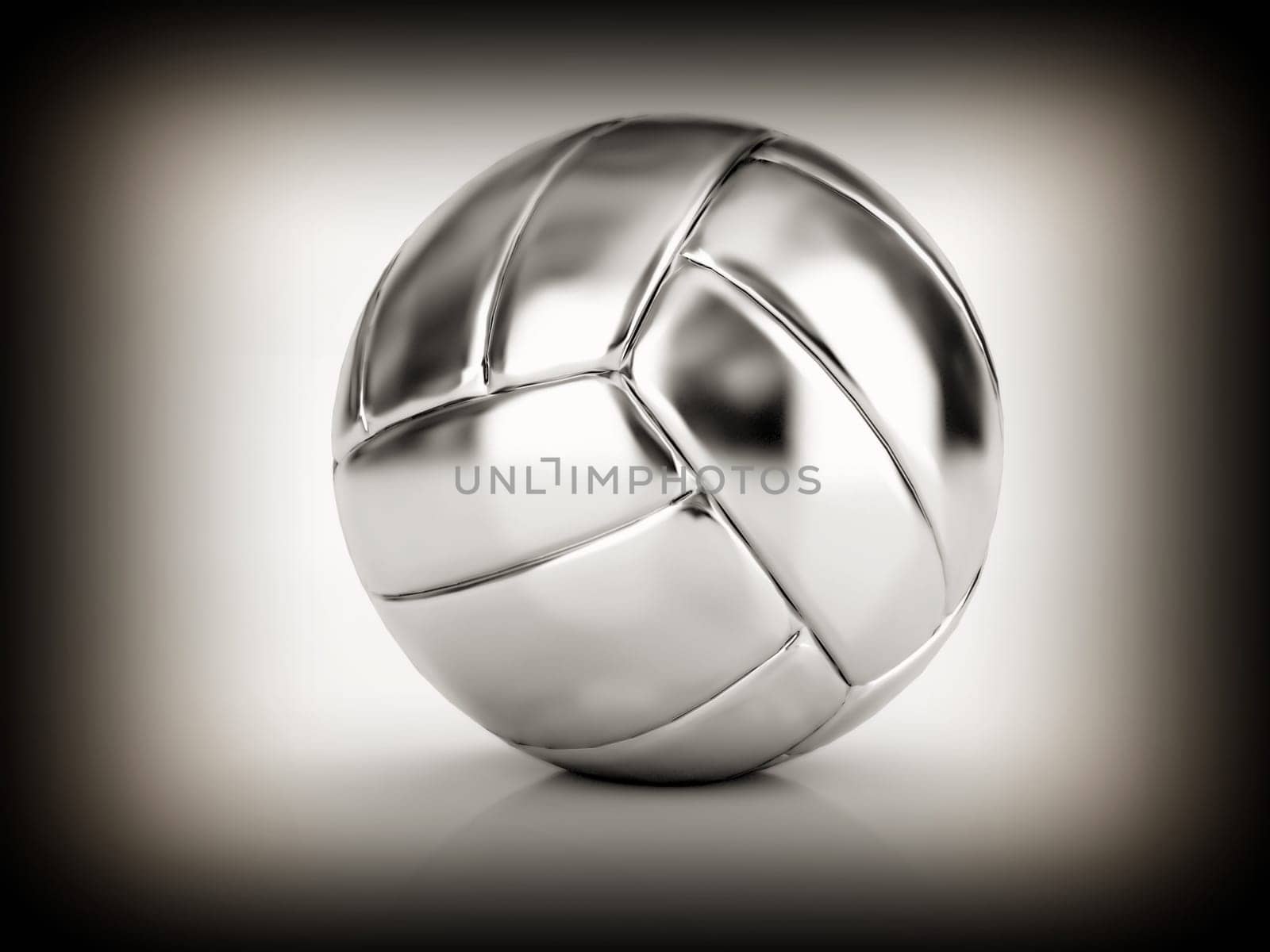 silver volley ball
